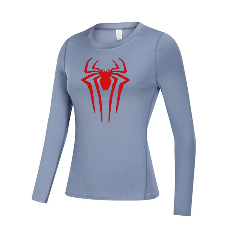 شيرت سبايدرمان نسائي