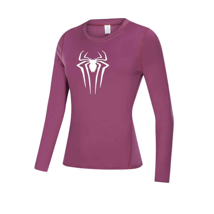 شيرت سبايدرمان نسائي