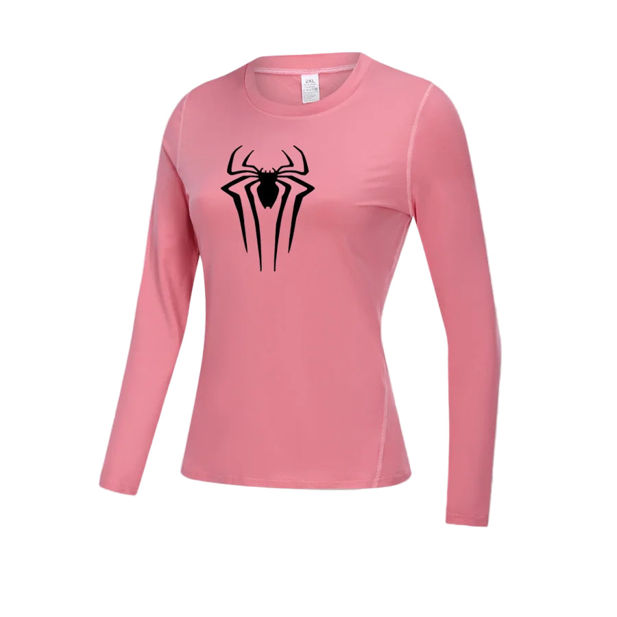 شيرت سبايدرمان نسائي