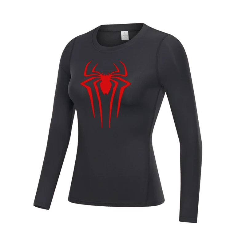 شيرت سبايدرمان نسائي