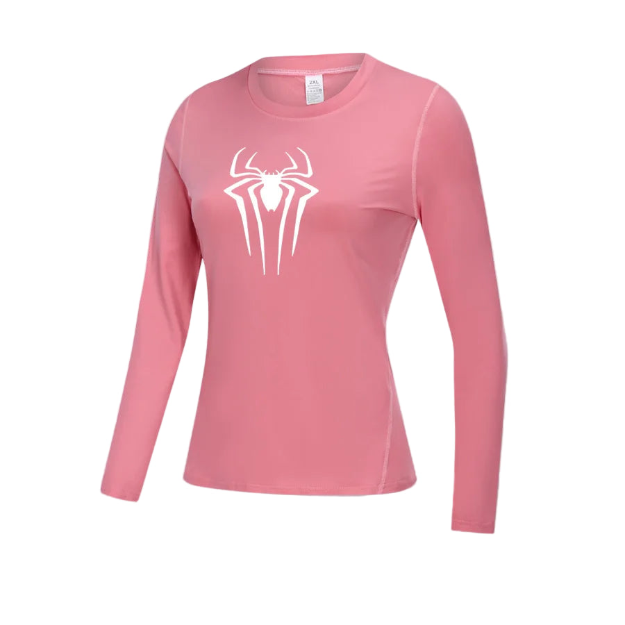 شيرت سبايدرمان نسائي