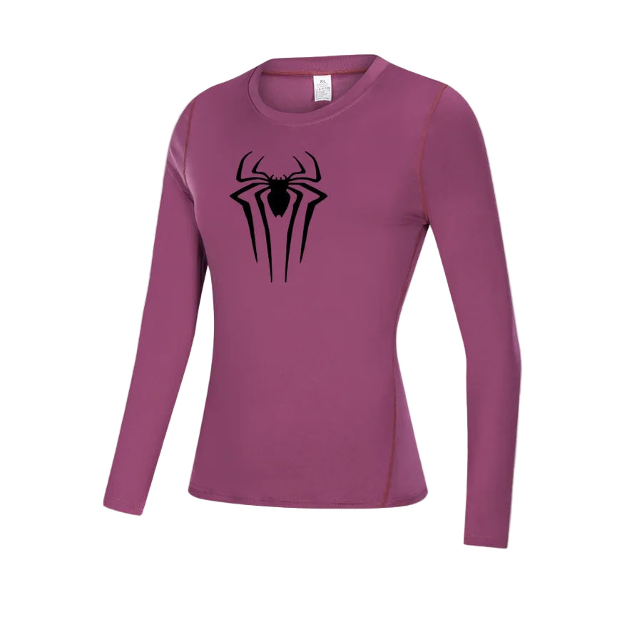 شيرت سبايدرمان نسائي