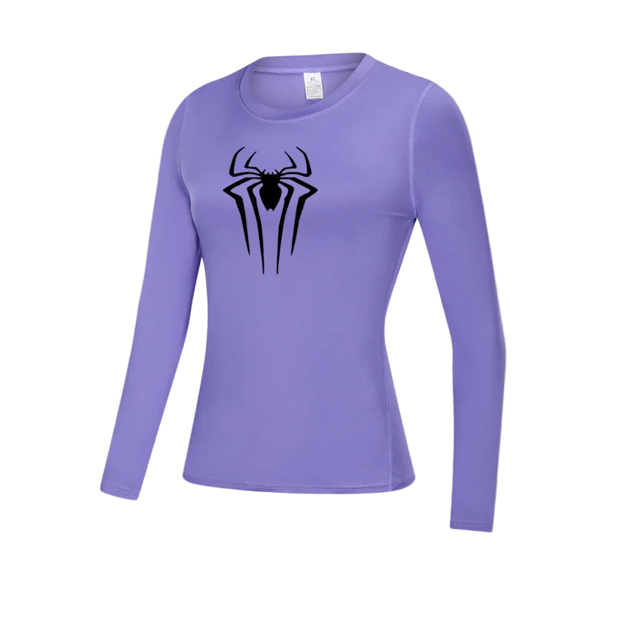 شيرت سبايدرمان نسائي