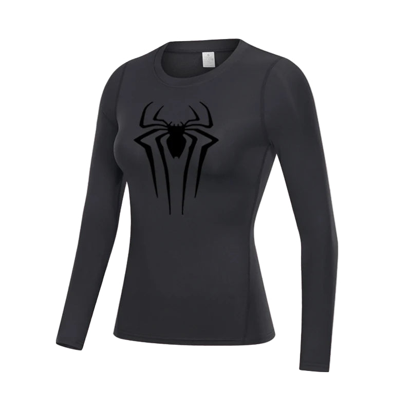 شيرت سبايدرمان نسائي