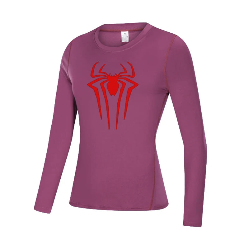 شيرت سبايدرمان نسائي